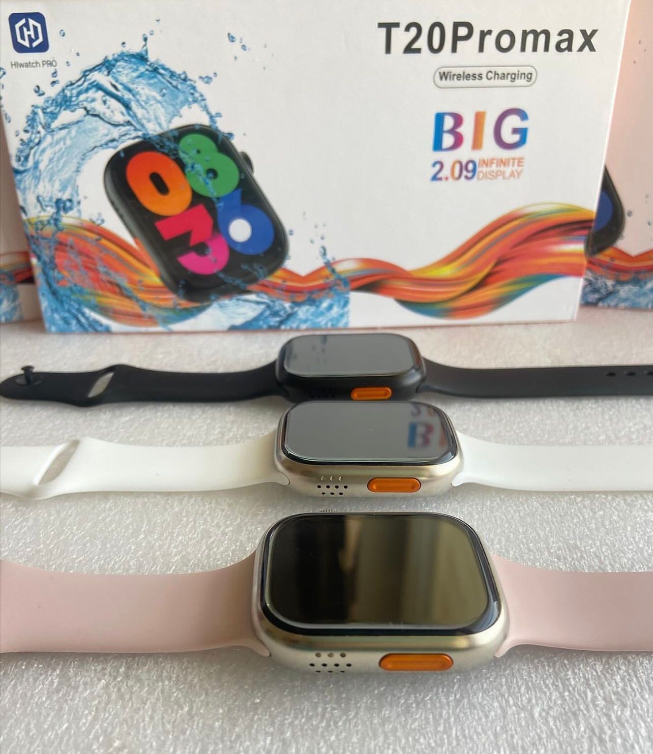 T20 Pro Max  Amoled OP series 9 Watch Hiwatch pro 100% Orignal